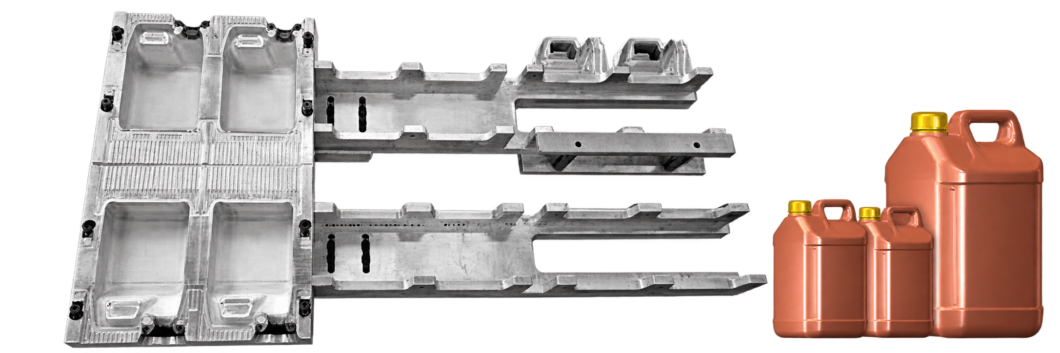 5 Lt. 2 Kavite Deterjan Bidon Kalıbı Tutucu Kırıcı Sistemi