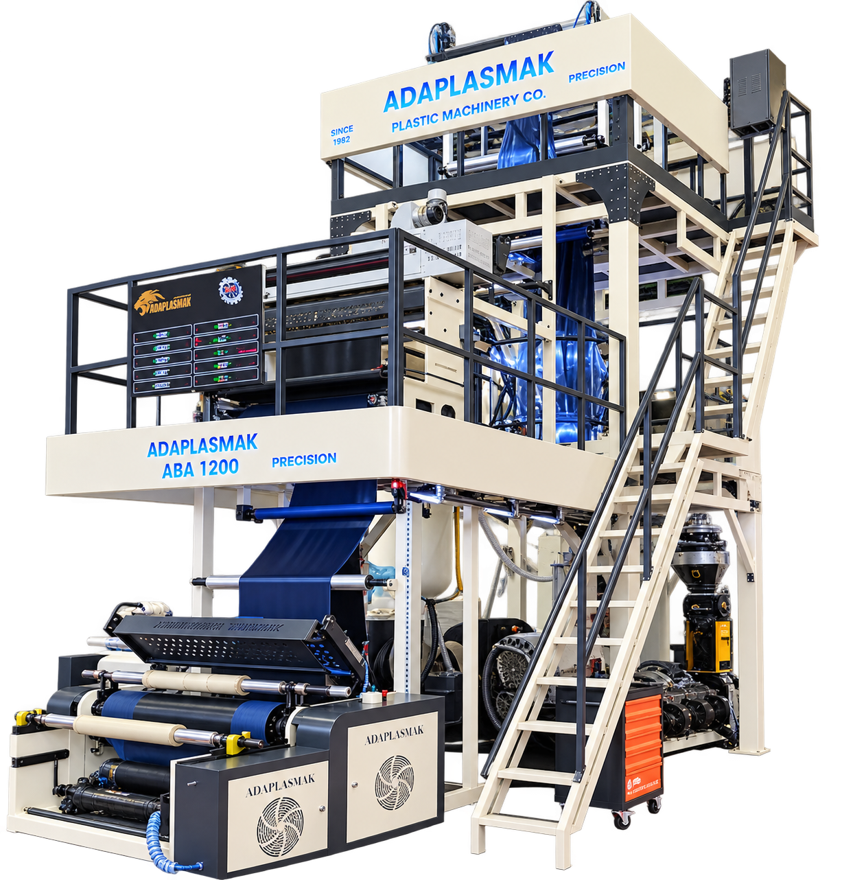 APM 50x65 ABA 1300 MM Posedion Ekstruder Film Makinesi