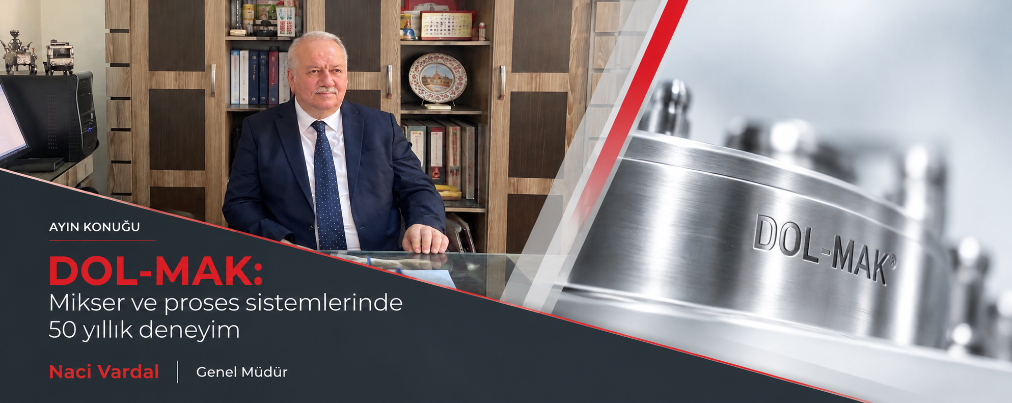 DOL-MAK: Mikser ve proses sistemlerinde 50 yıllık deneyim