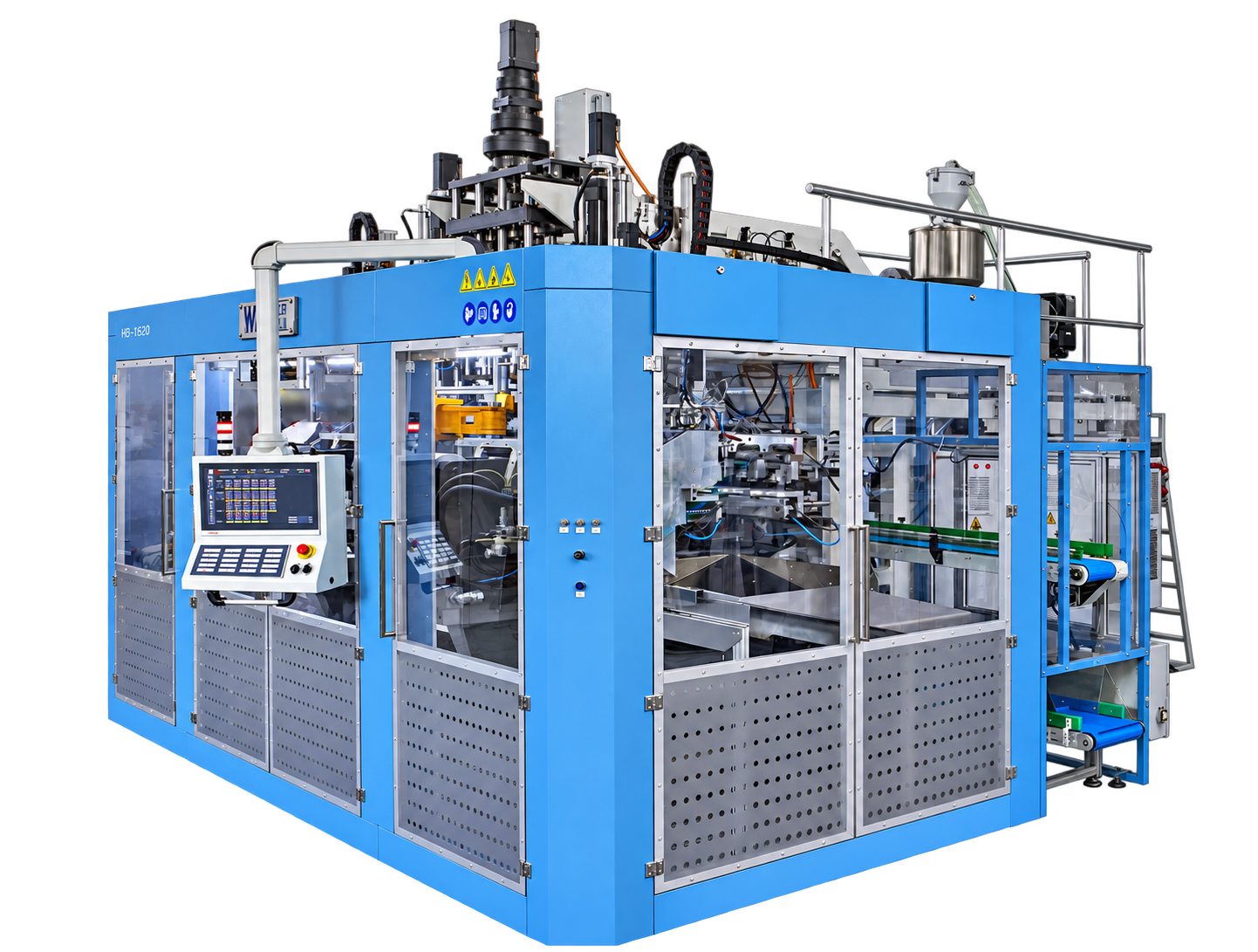  E-TD-240 Tam Elektirkli Ekstüryon Şişirme-Kalıplama Makinesi