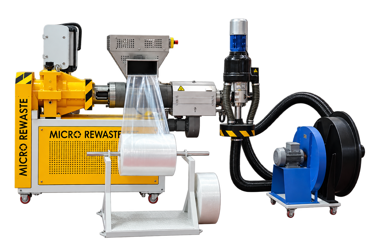Granül Makinaları - Micro Rewaste Recycling Machine