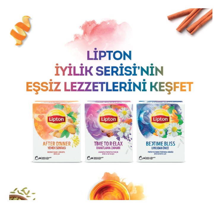 Lipton’dan bitki ve meyve karışımları: İyilik Serisi