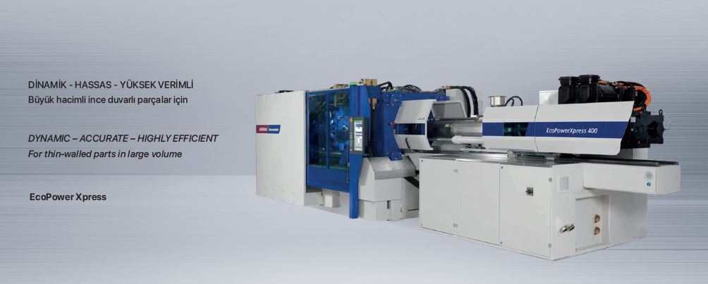 Yüksek Hızlı Enjeksiyon Kalıplama Makinesi “EcoPower Xpress”