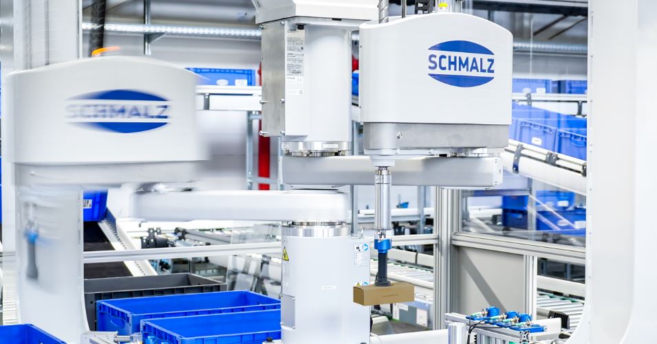 Schmalz​ Çözüm Kiti, Rekor Hızda Bin-Picking Olanağı Sağlıyor
