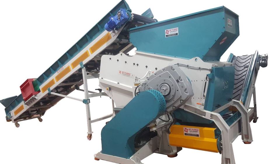 Dirençli Parçaların Güçlü Çözümü: Netplasmak Tek Şaft Shredder