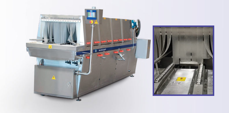 Özel Tasarım Durulama Hatlarına Sahip ERKUL 'SINGLEWASH 4200-S-DRY'