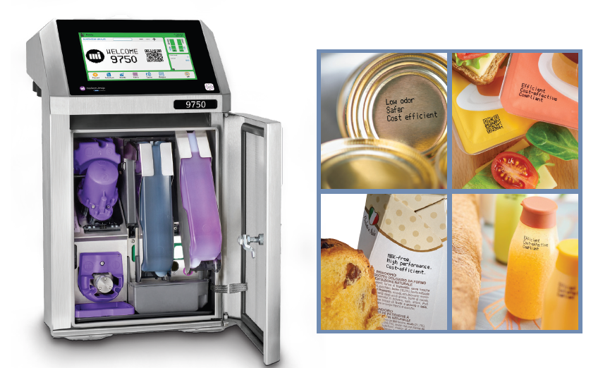 Markem-Imaje 9750 Küçük Karakter Inkjet Kodlama Makinesi