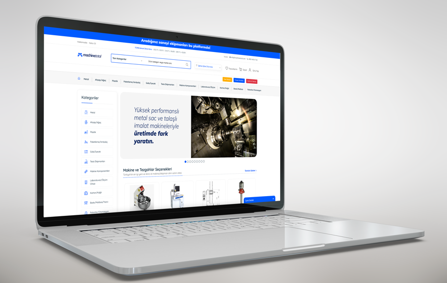 Endüstri Dünyasında Yenilikçi Pazar Yeri ‘MachineTotal’