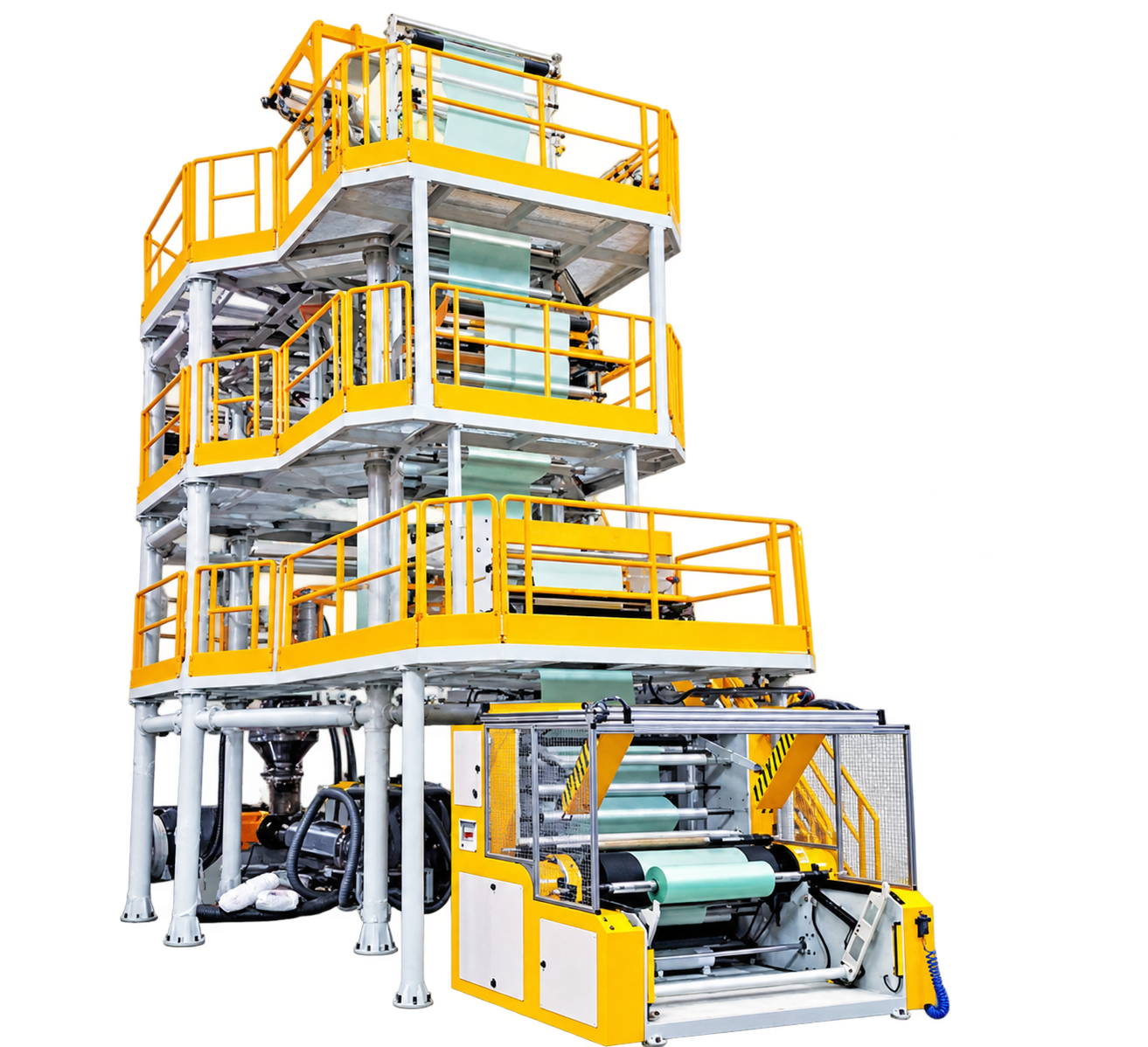 Mono Film Makinaları - OGM-LD-70-G1400 Bio Extruder Makinası
