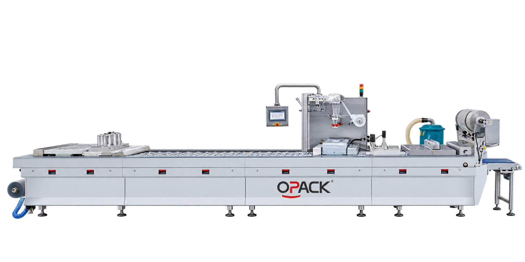 QZ 1000 Maxi Tam Otomatik Termoform Paketleme Makinesi