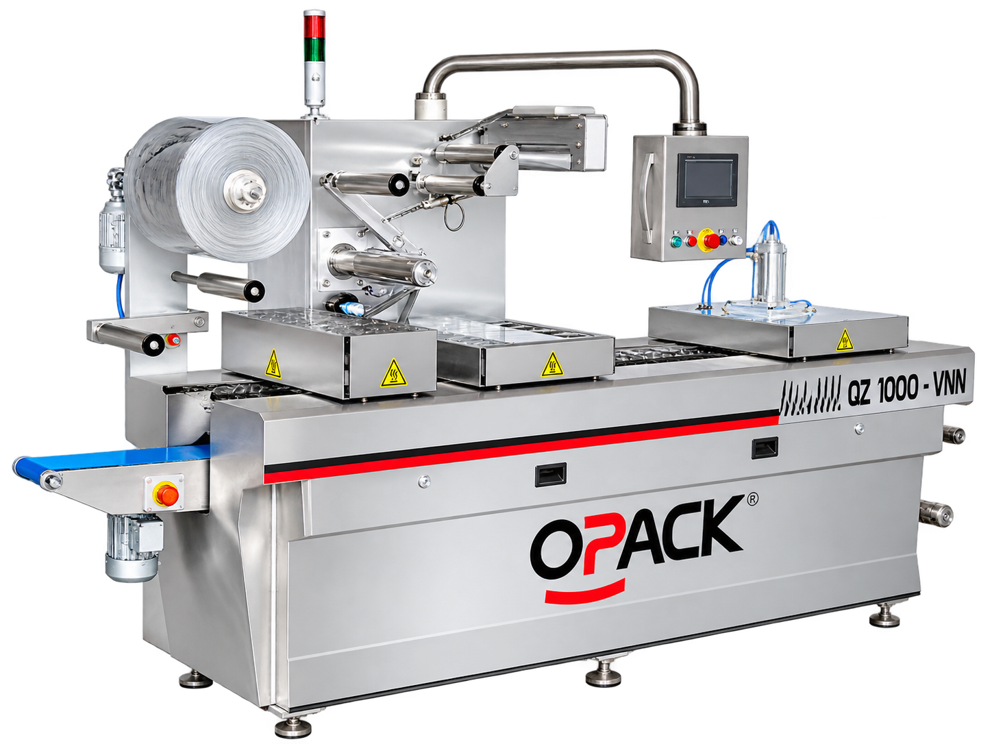 QZ 1000 Mini Tam Otomatik Termoform Paketleme Makinesi