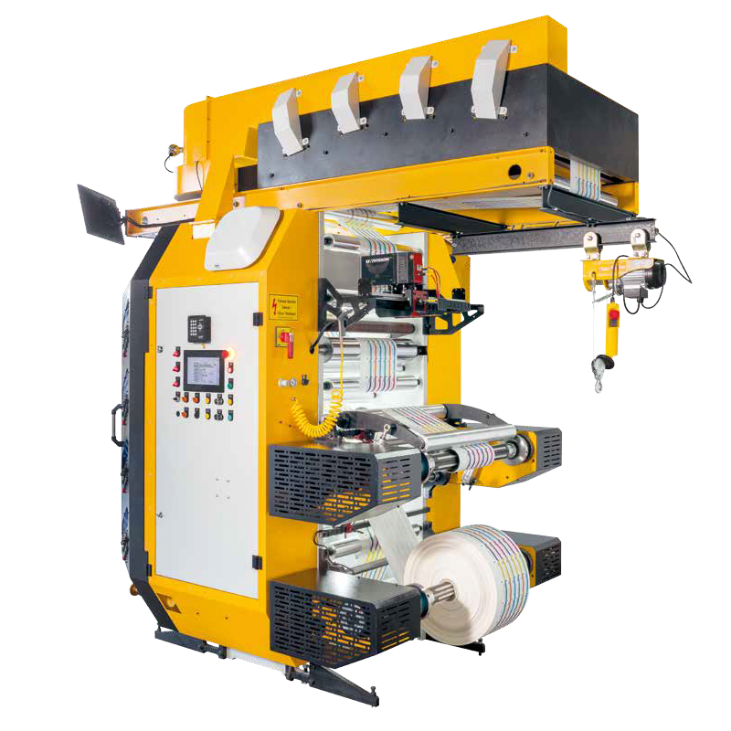 RZMC – 4060-SC – 4 Renk Flekso Baskı Makinası