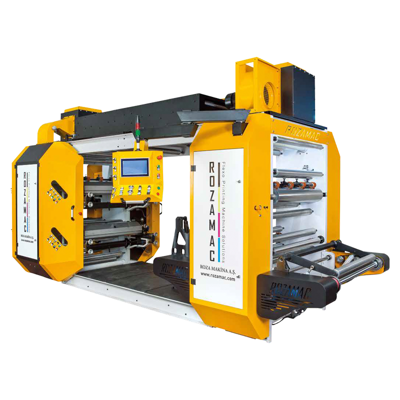 RZMC – 4100 – 4 Renk Flekso Baskı Makinası