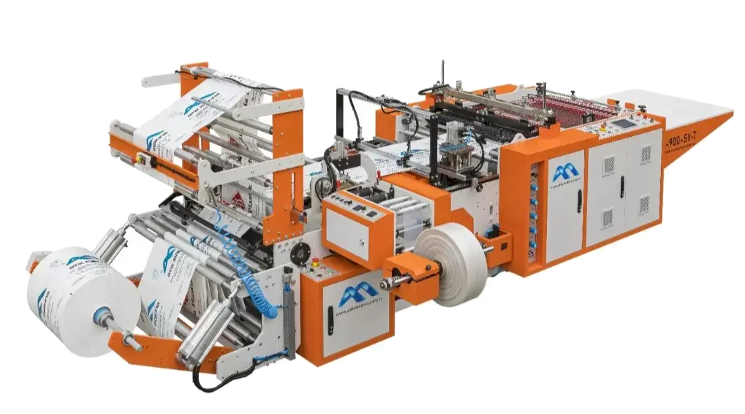 Takviyeli Poşet – Torba Kesim Makinesi ATK – 900