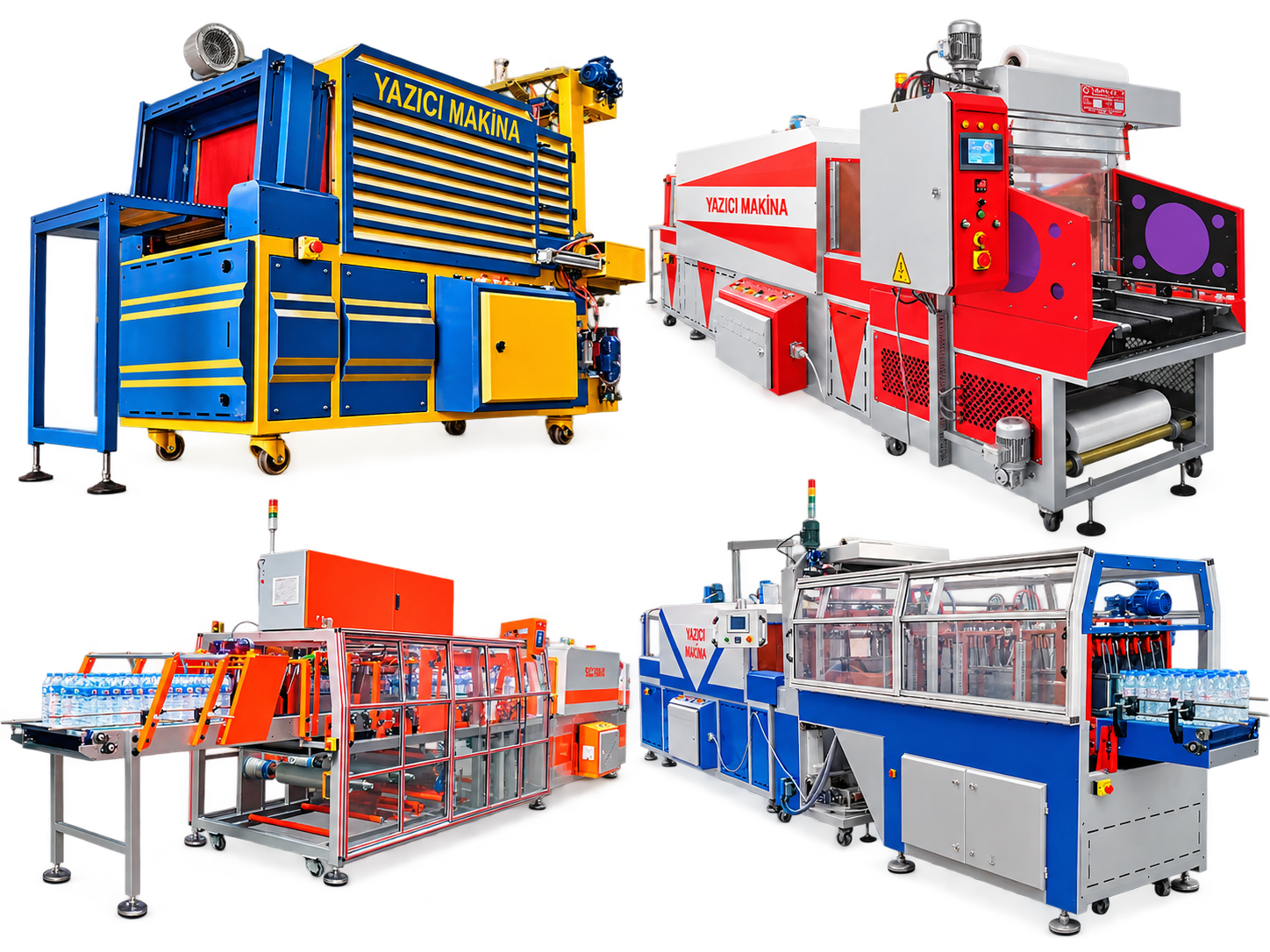 Tam Otomatik Shrink Ambalaj Makinaları Serisi