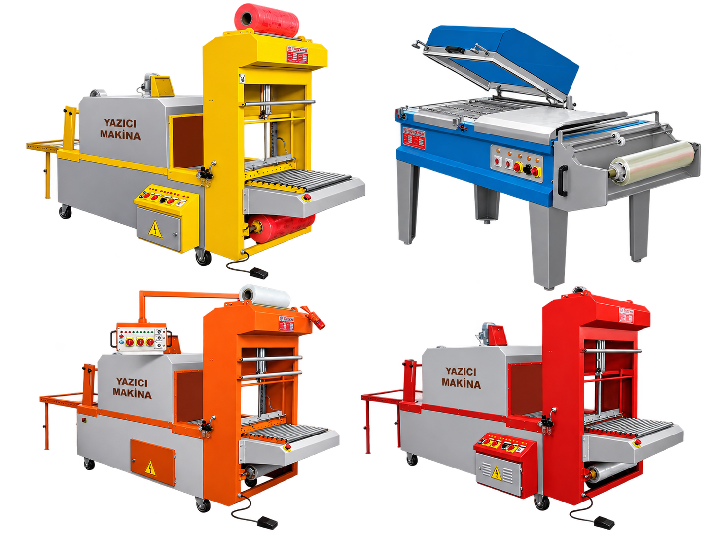 Yarı Otomatik Shrink Ambalaj Makinaları Serisi